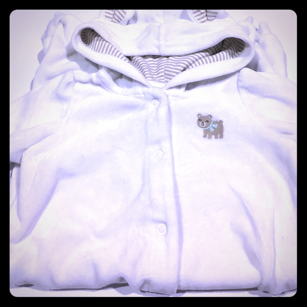 12M Carters one-piece suit