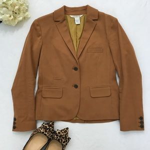 {Diane Von Furstenburg} Fitted Blazer Dark Camel {Diane Von Furstenburg} Fitted Blazer Dark Camel