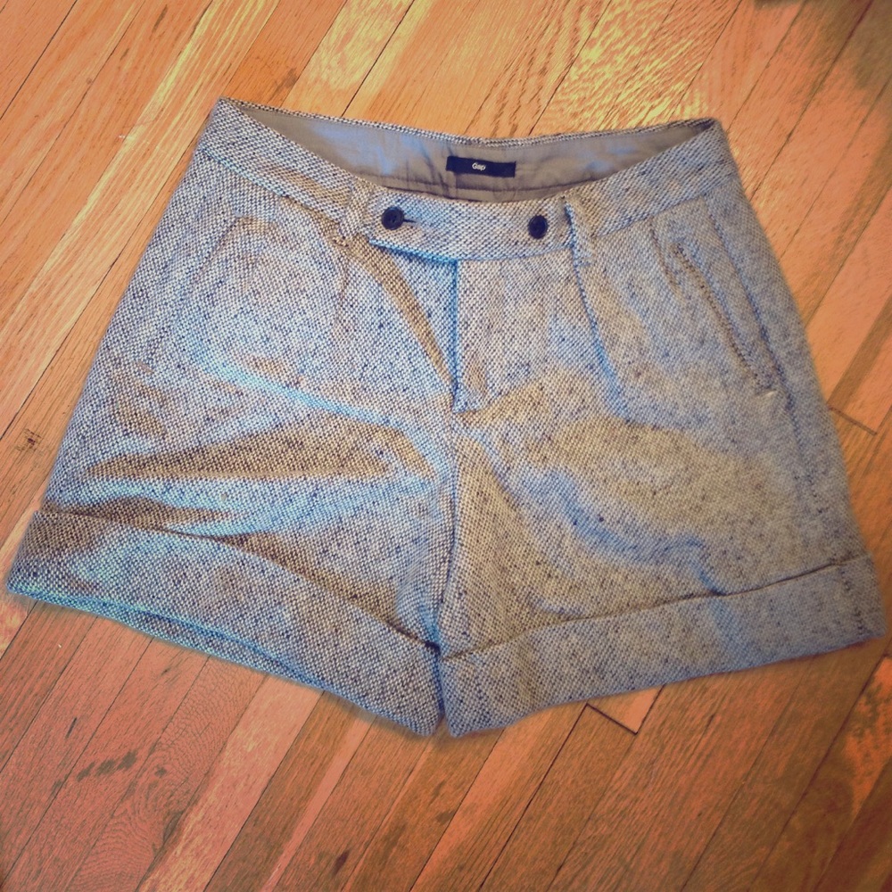 Wool gray winter shorts!