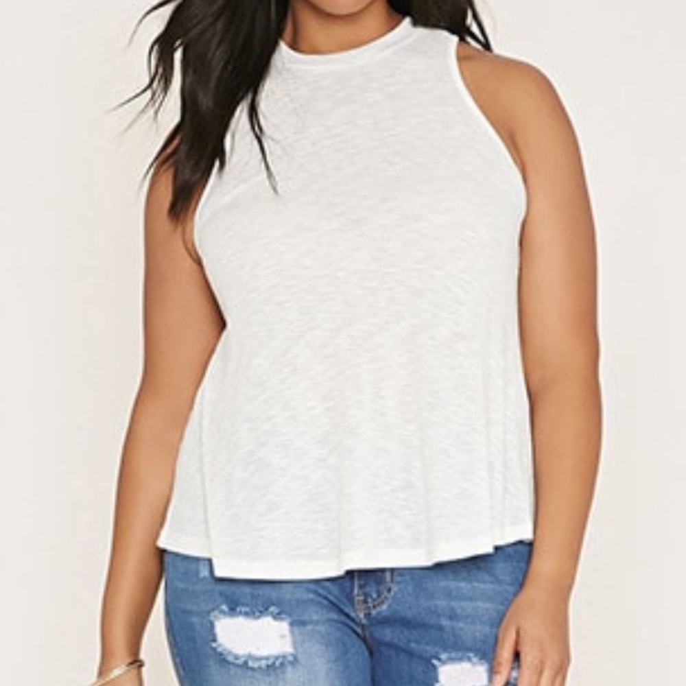 🏄🏻‍♀️High neck flowy tank top🏄🏻‍♀️