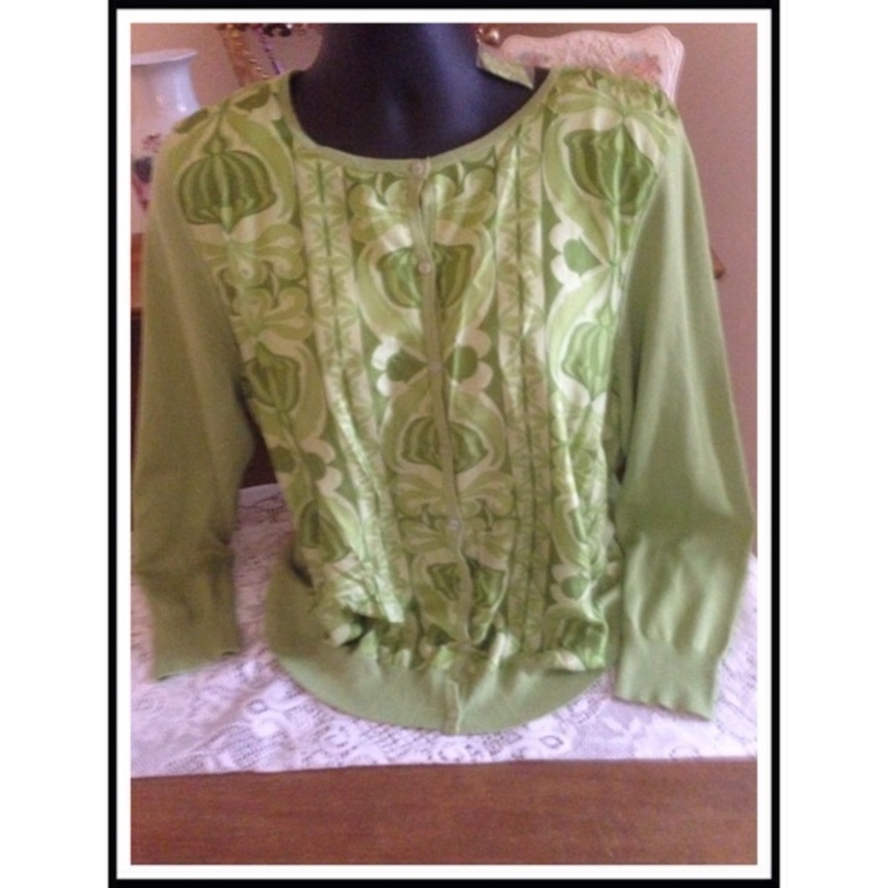 ☘️☘️HP PLUS SILK CARDIGAN☘️☘️
