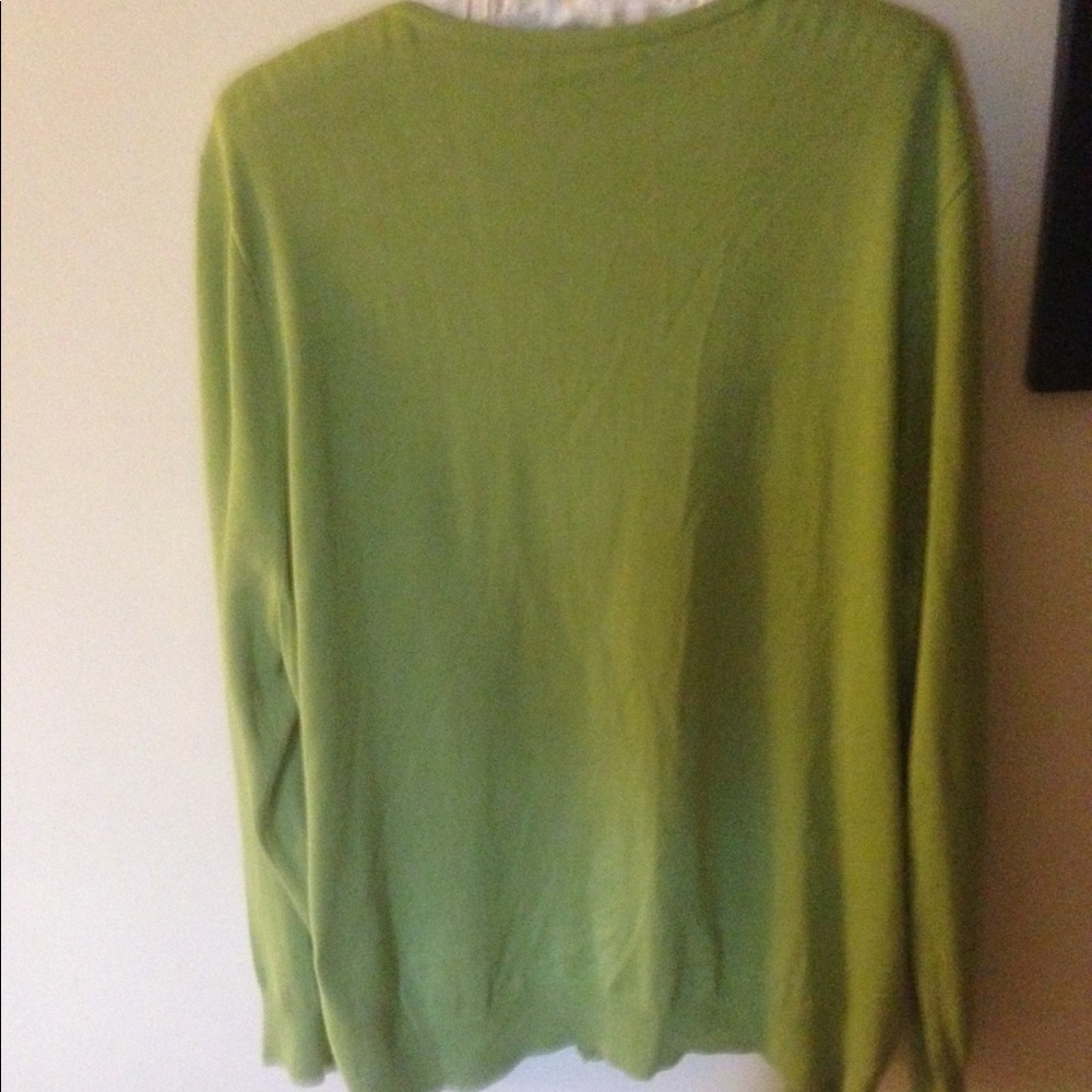 ☘️☘️HP PLUS SILK CARDIGAN☘️☘️ - Picture 4 of 4