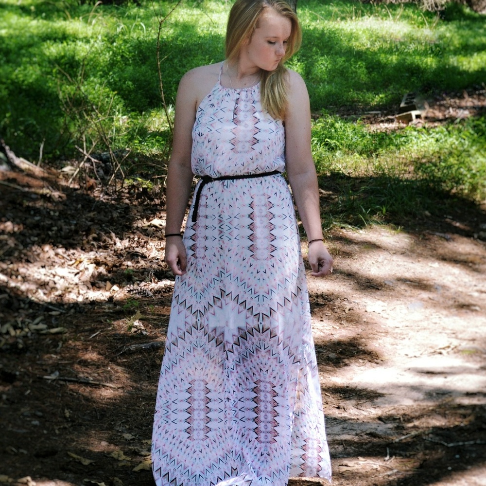 Long Spaghetti Strap Dress