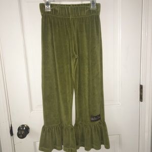 Girls velvet Matilda Jane pants