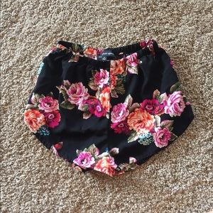 Floral shorts