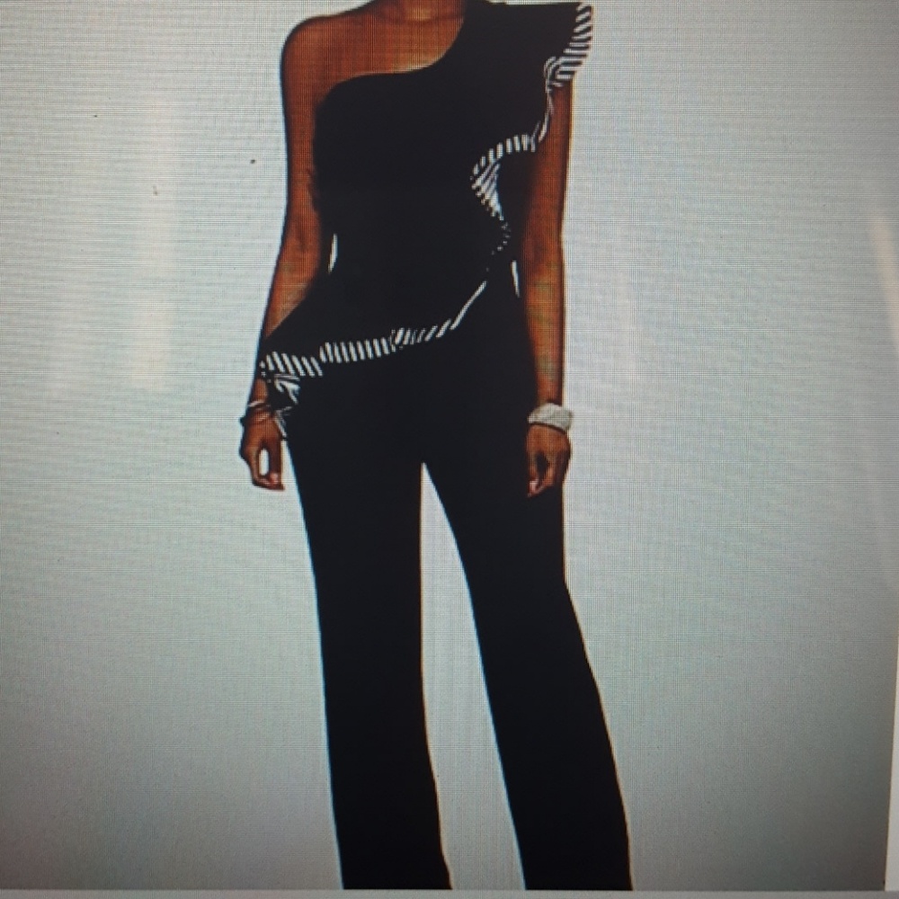 ASYMMETRIC JUMPSUIT XL