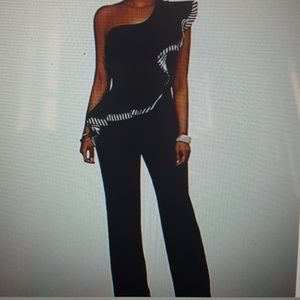 ASYMMETRIC JUMPSUIT XL