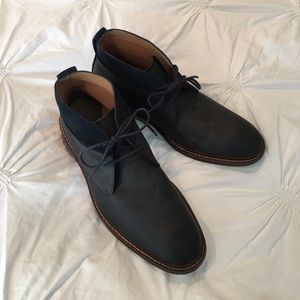Size 10.5 Cole Haan dark blue chukka boot