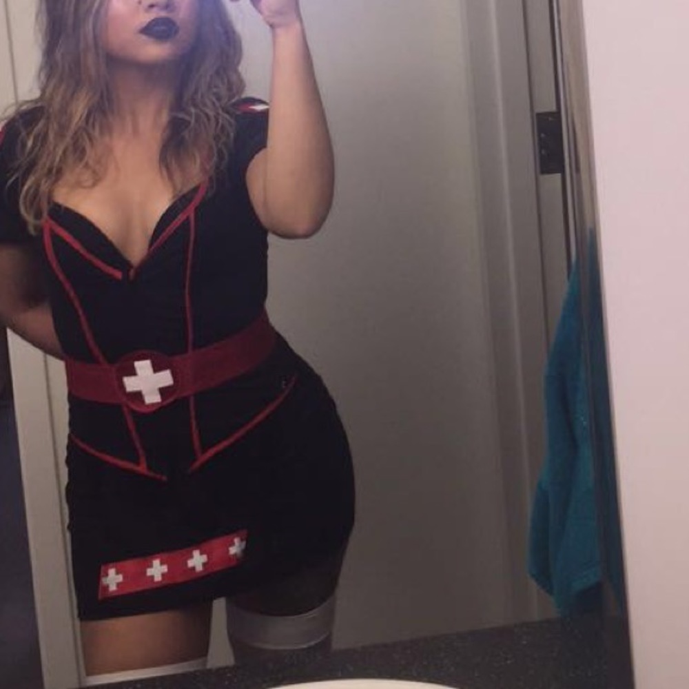 Evil nurse costume 😻
