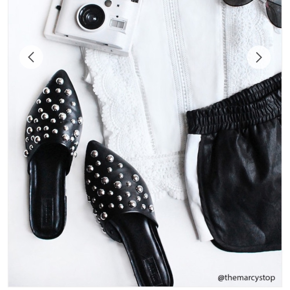 Black mules
