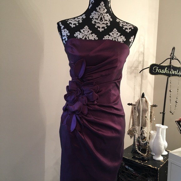 👗Purple Jessica McClintock Dress👗 - Picture 3 of 8