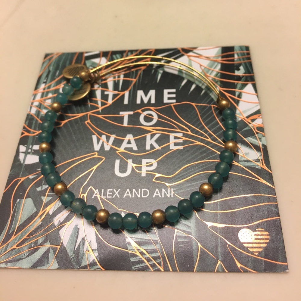 Alex and Ani Beaded Bangle