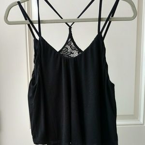 Black Crop Top