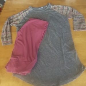 LuLaRoe Outfit OS & S Randy