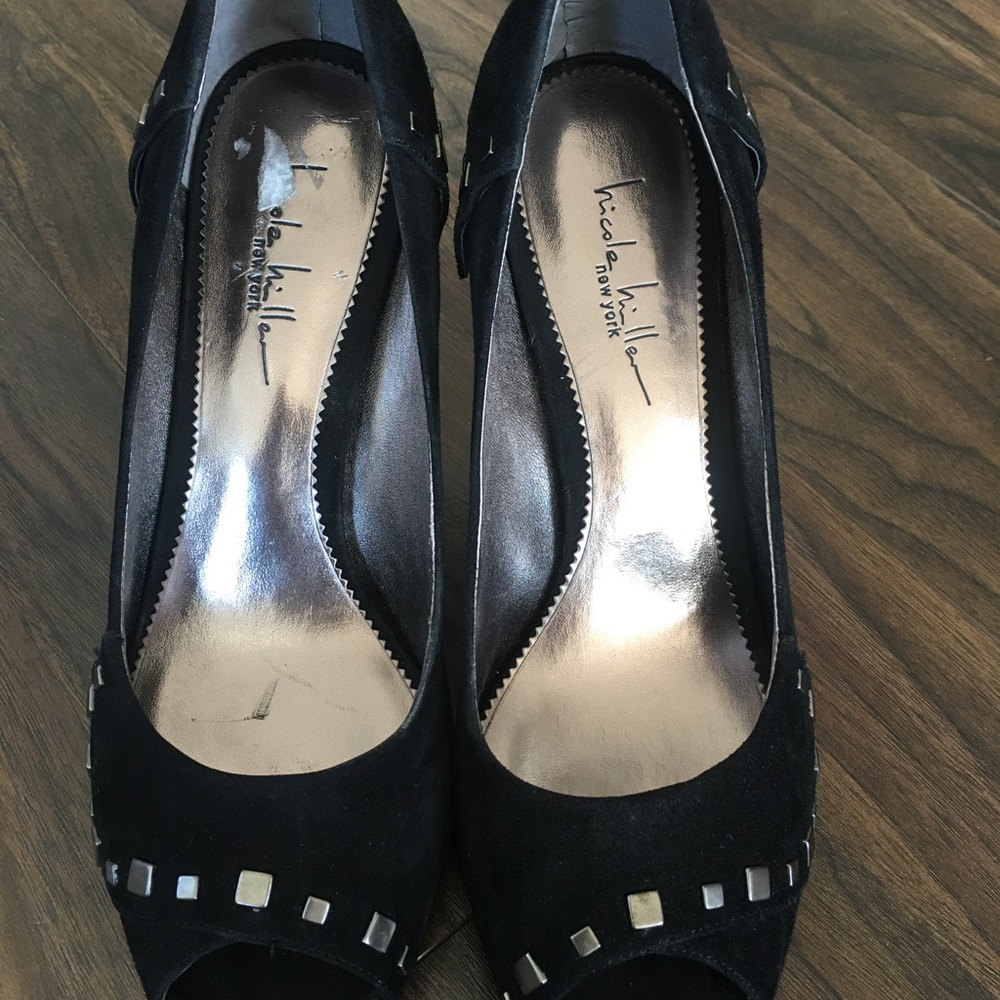 Nicole Miller open toe shoes