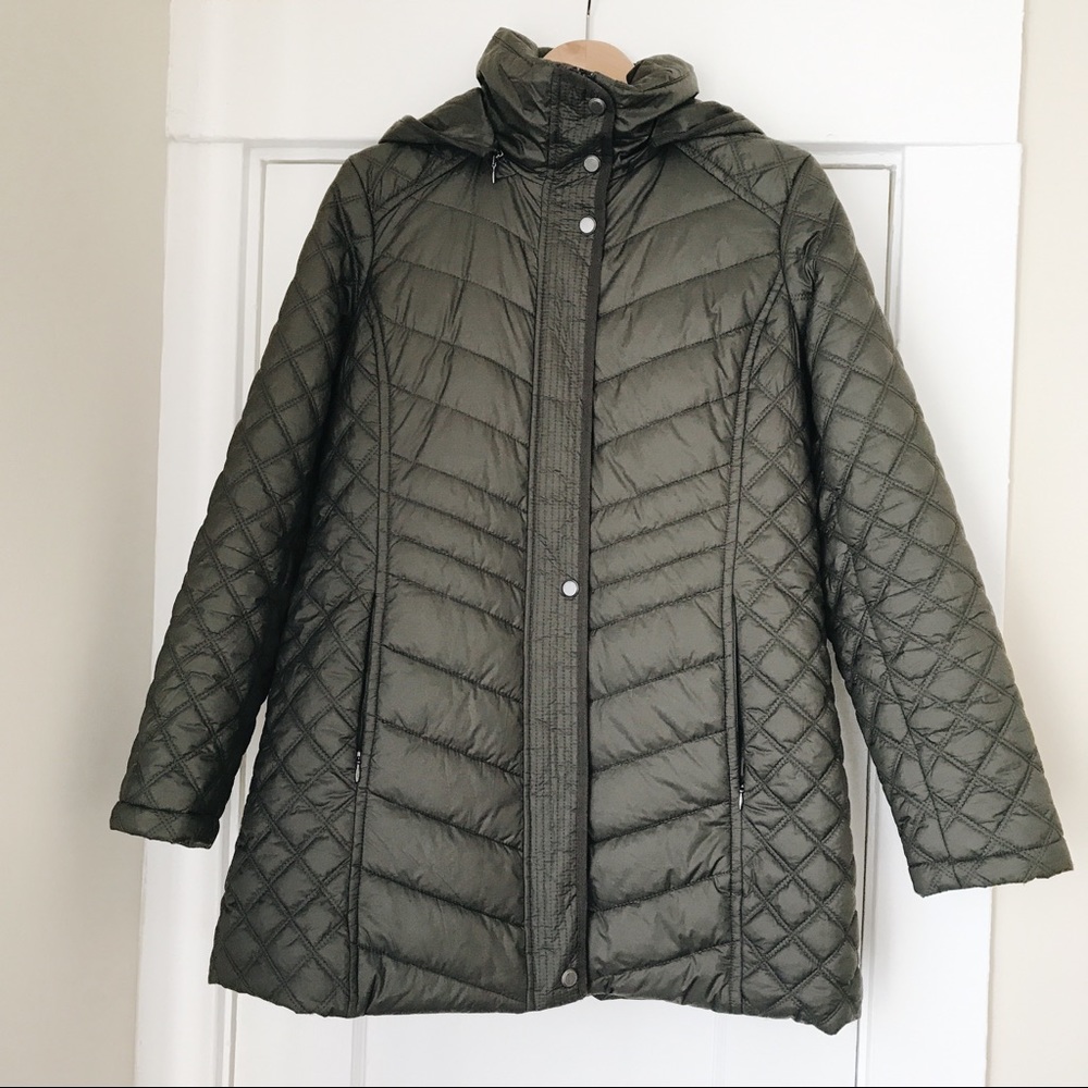 MARC NEW YORK Andrew Marc Olive Quilted Jacket