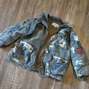 Boys camo jacket