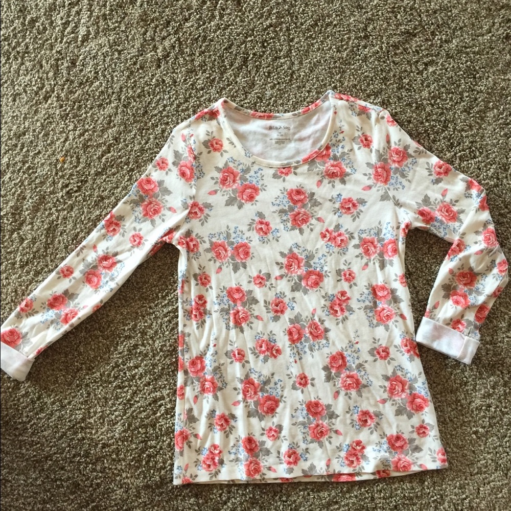 Floral LS shirt