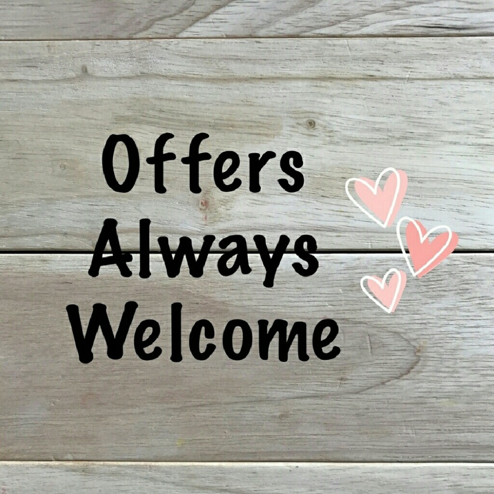 Accepting offers ☺