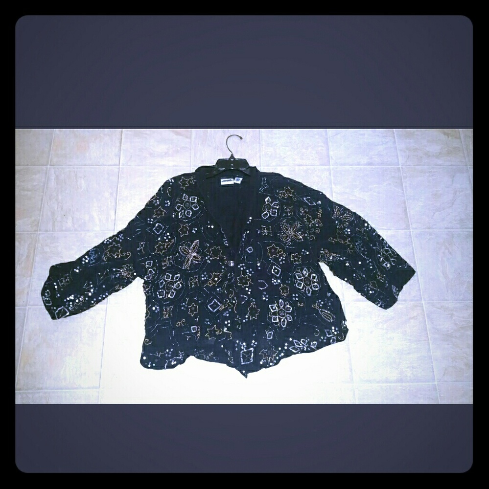 3/$25 Beaded Blazer