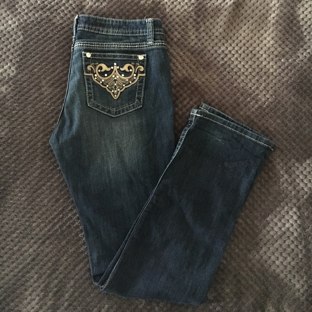 a.n.a straight leg Denim jeans