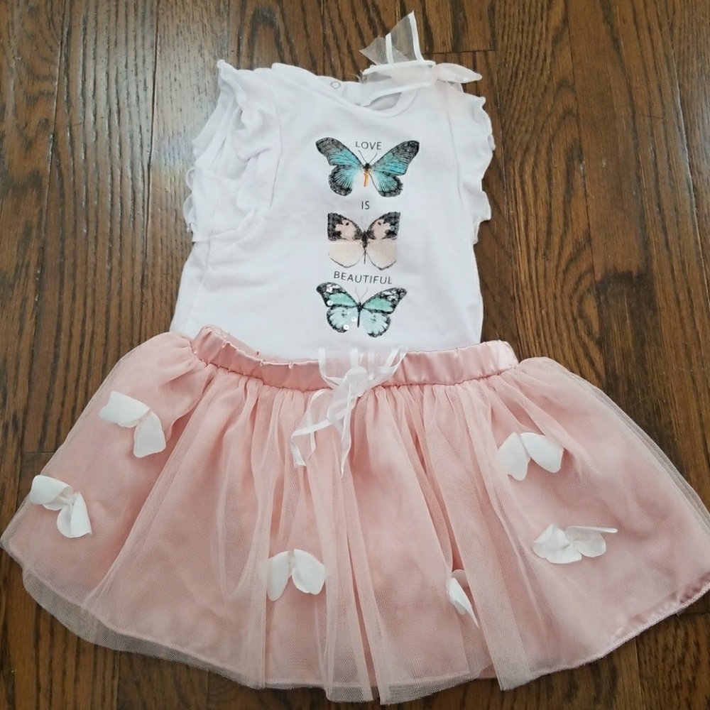 Shirt and tutu set