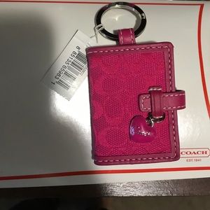 Coach Key chain picture frame
