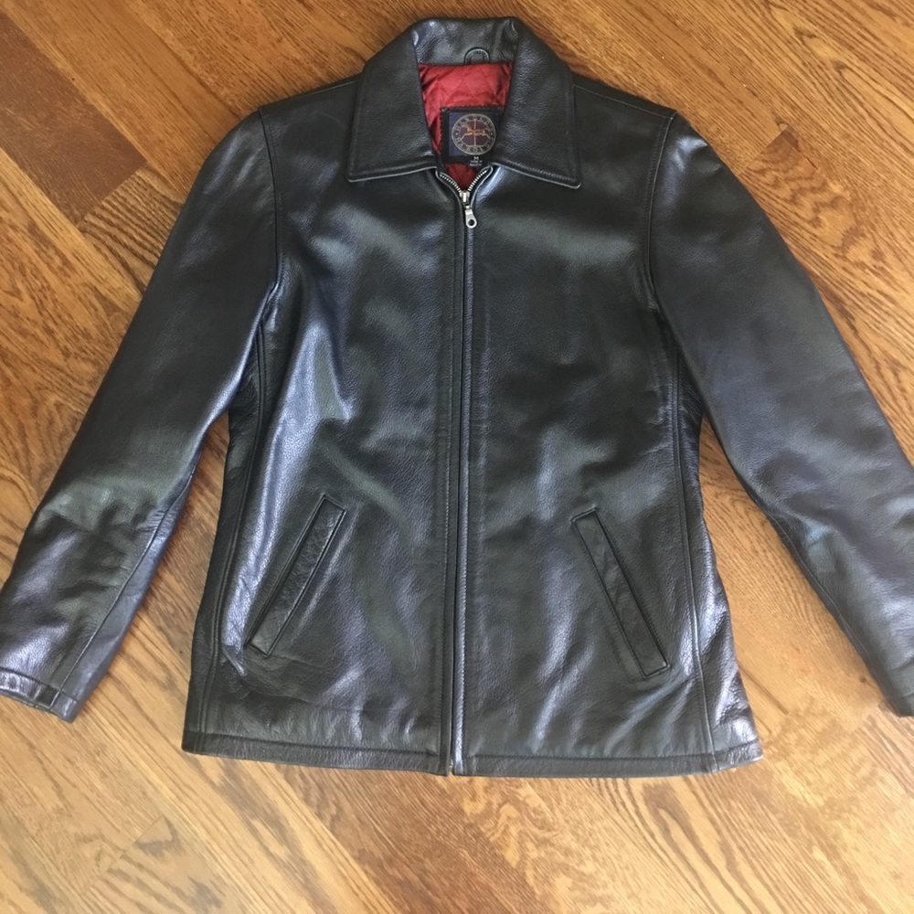 Harold’s Genuine Leather Jacket, Sz M