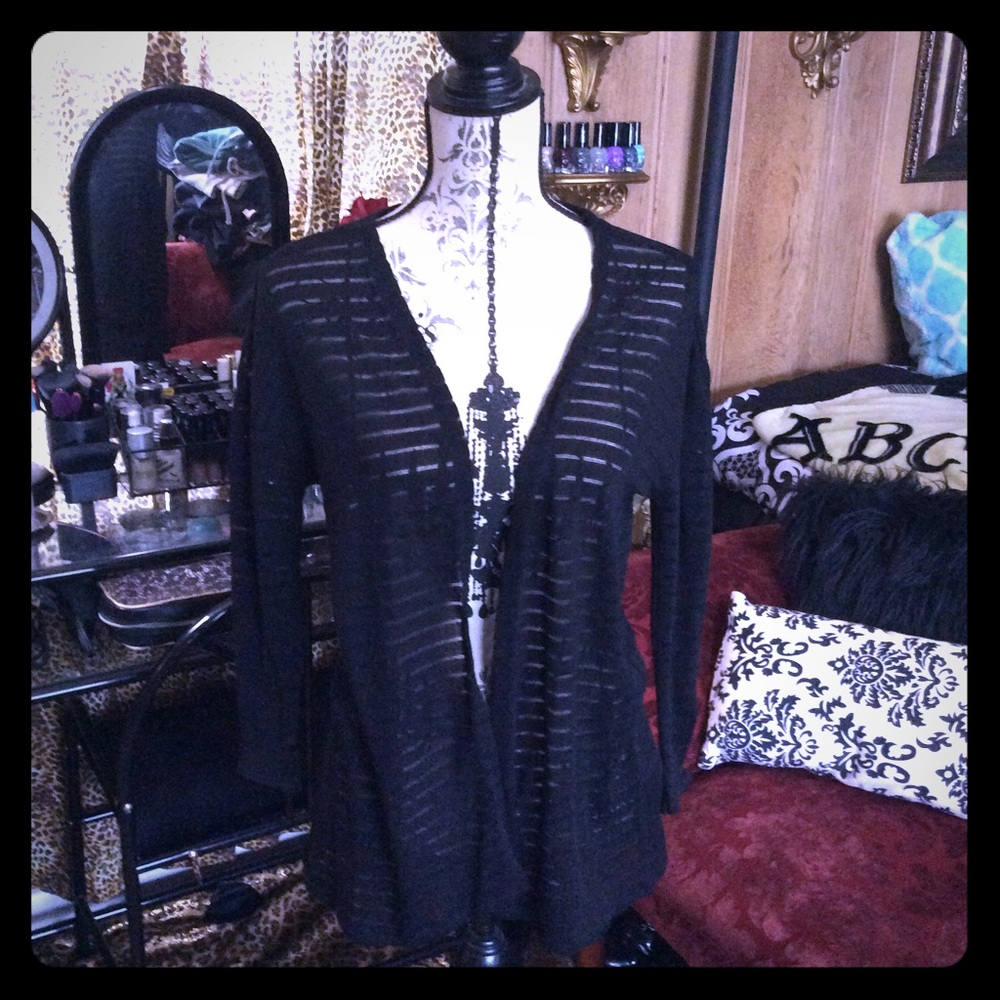 Black Cardigan