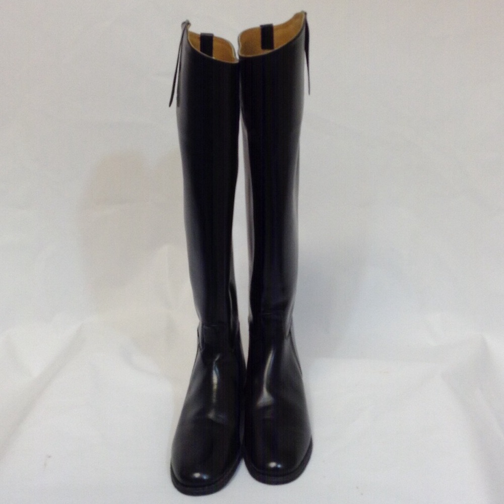 Black Imperial Grade Riding Boots Size 6