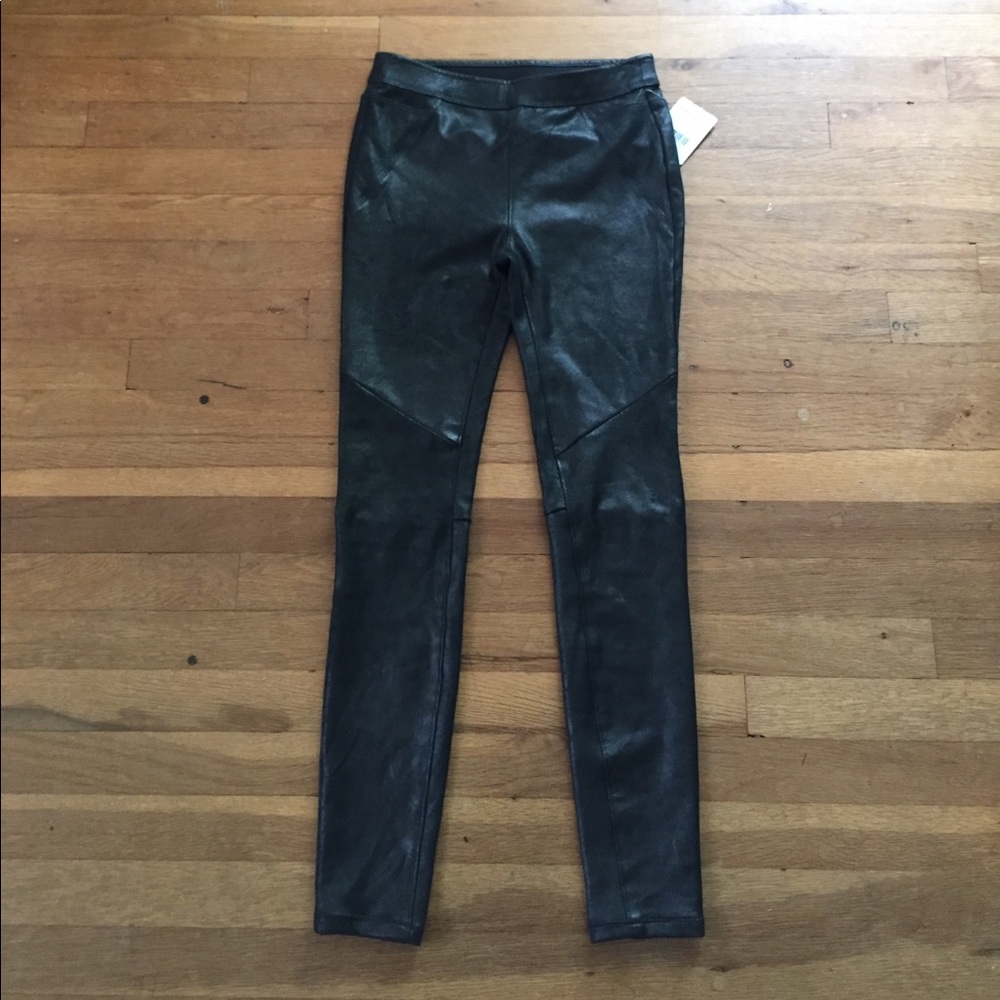Free People Vegan Leather Leggings!