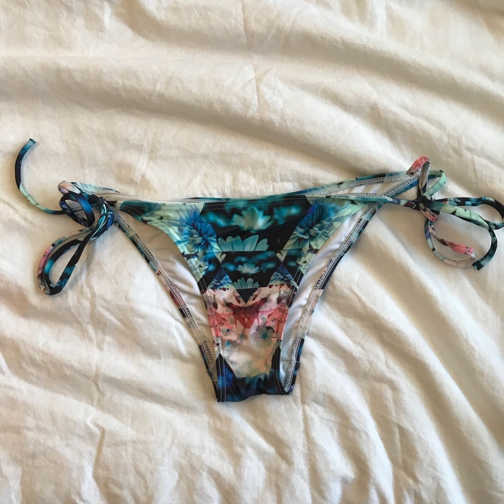 Barley Worn Bikini Bottoms