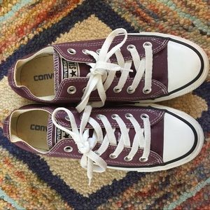 Purple Converse Size 7 Women's