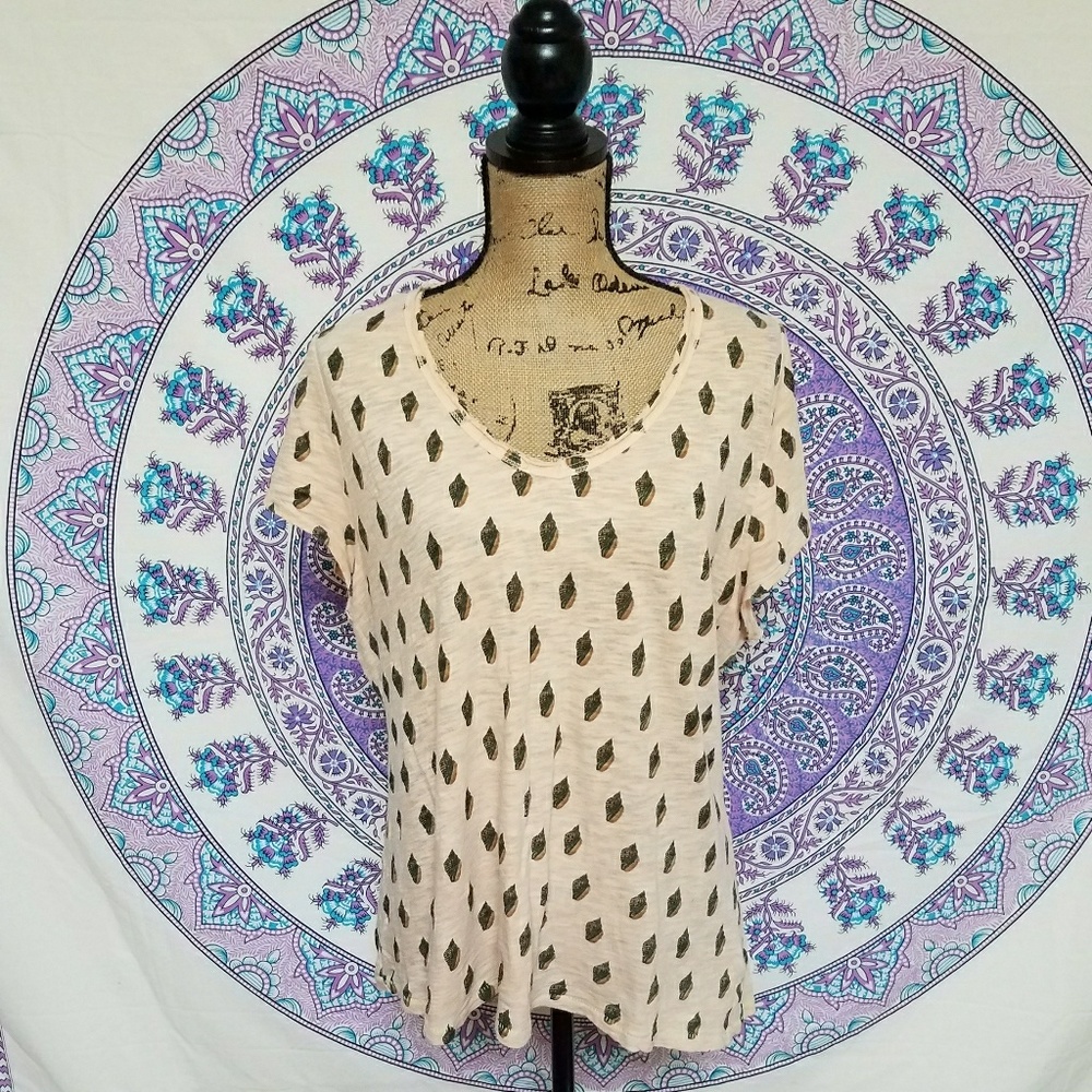 Women's Maison Jules scoop neck t shirt