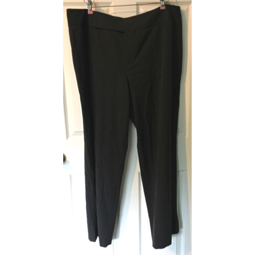 Nine West Woman Charcoal Gray Trousers Pants 20W