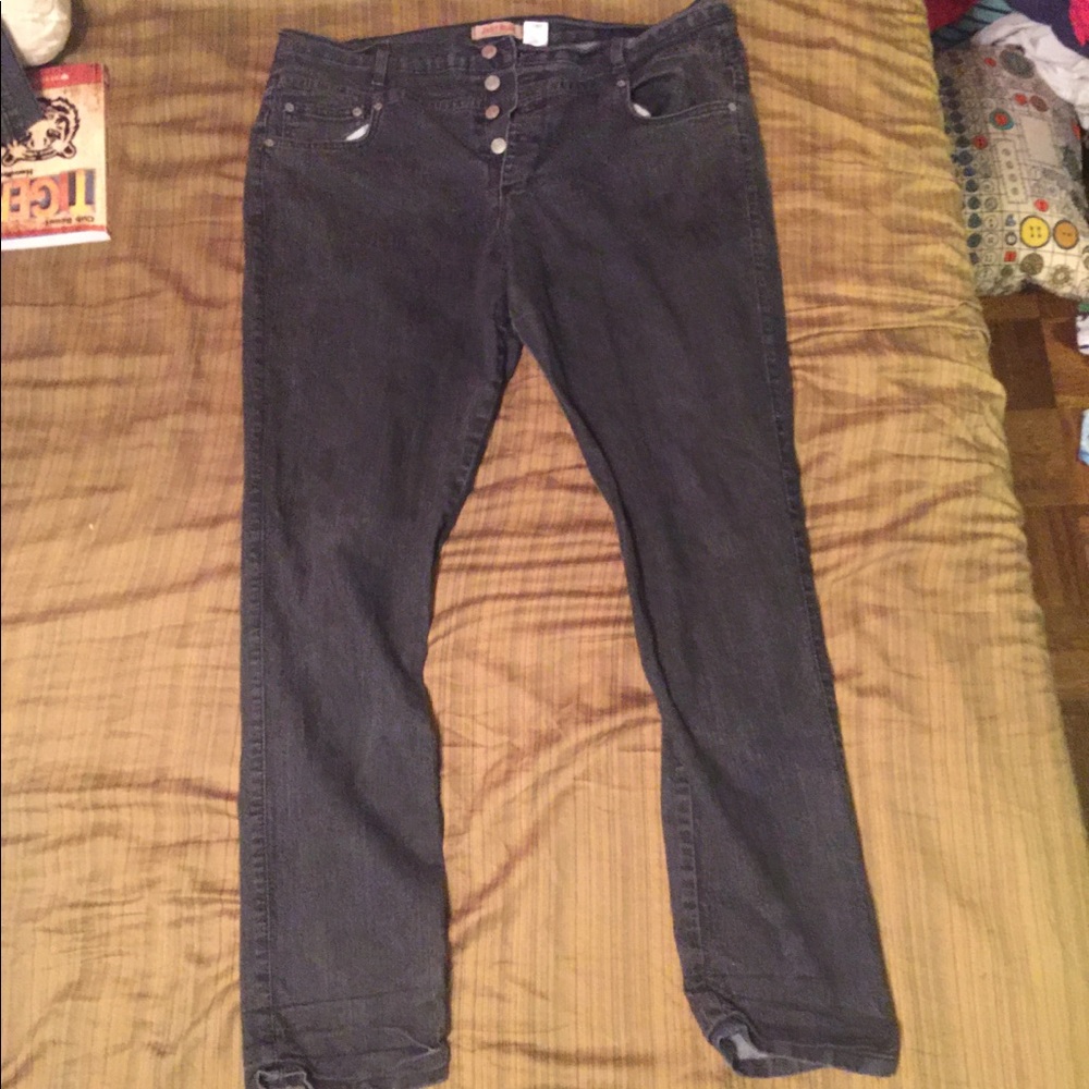 Karaoke Songstress jeans in black