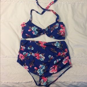 High waisted bikini