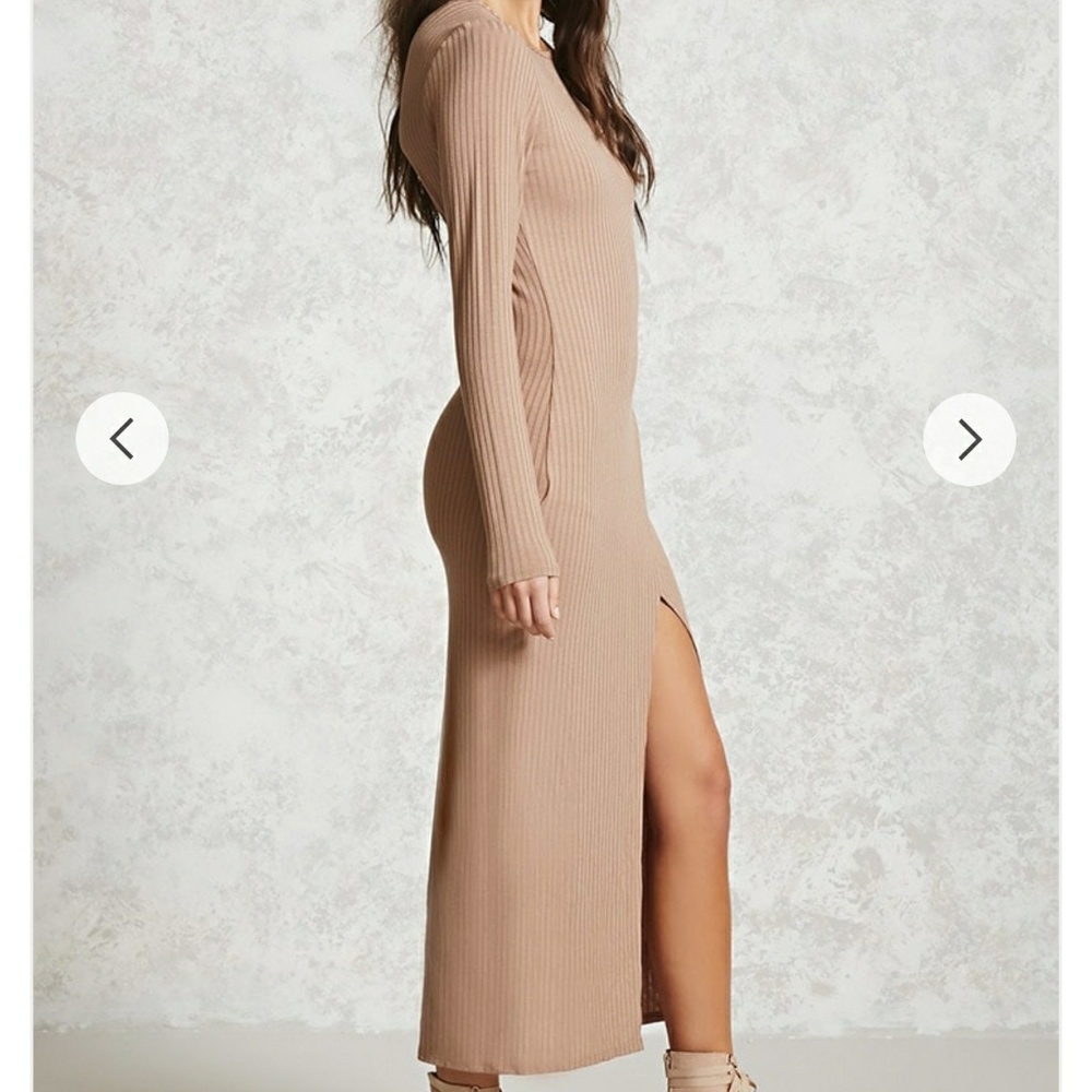 🚫SOLD🚫🔻📣SALE Ribbed sexy maxi - Picture 3 of 7