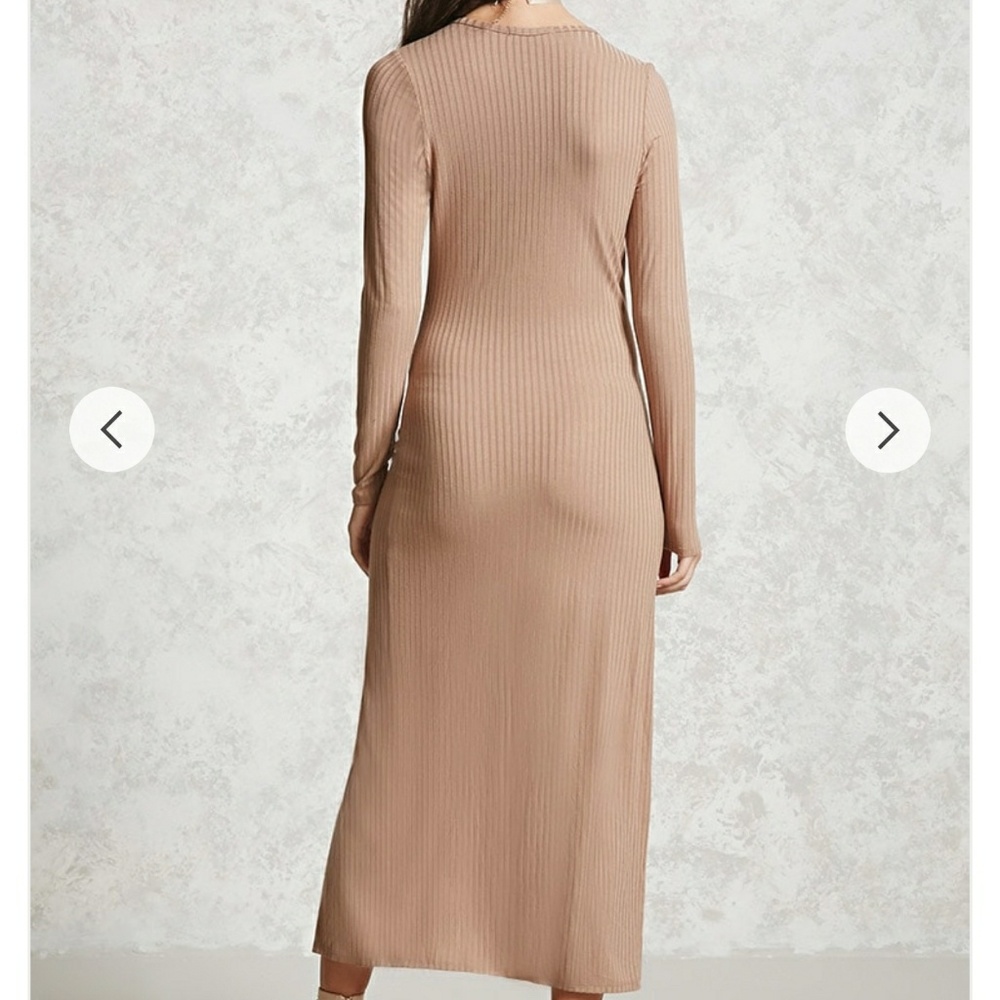🚫SOLD🚫🔻📣SALE Ribbed sexy maxi - Picture 4 of 7