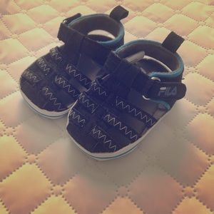 Cute FILA boy sandals!