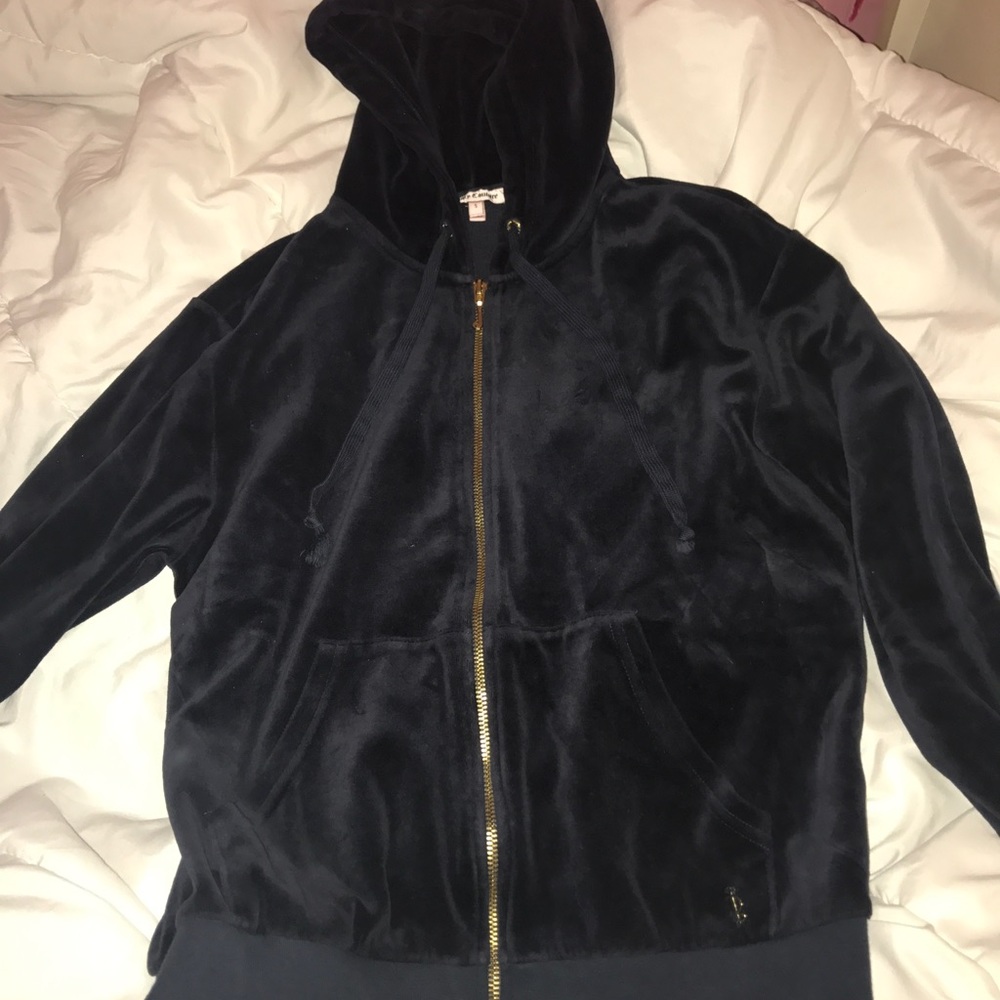 Navy Juicy couture hoodie