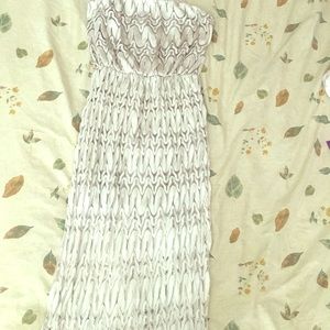 Tan Lace dress