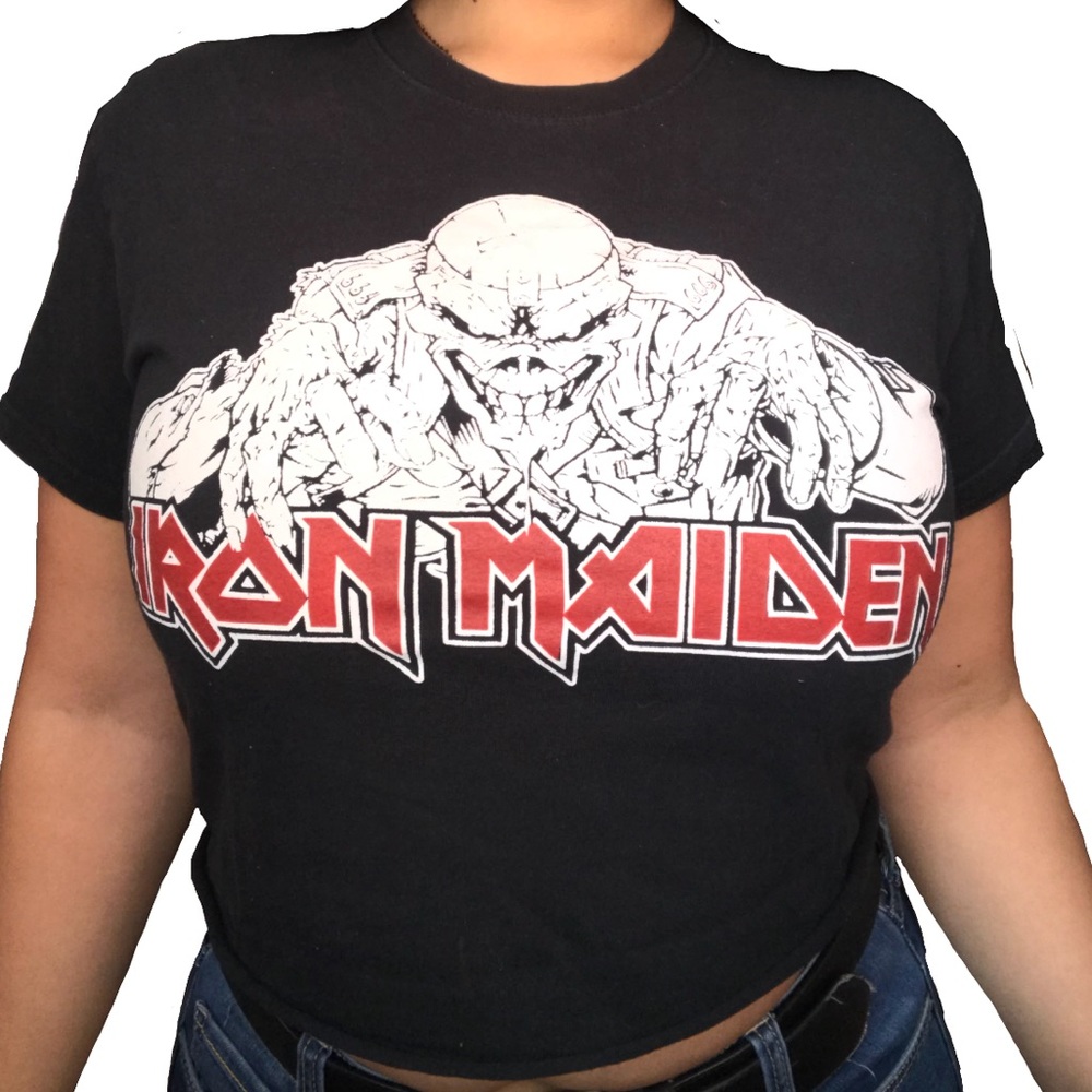 Iron Maiden Crop top