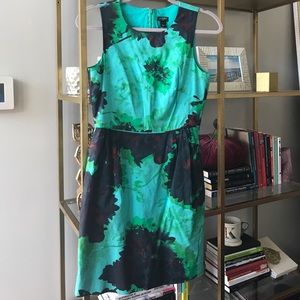 J. Crew Bold Print Dress