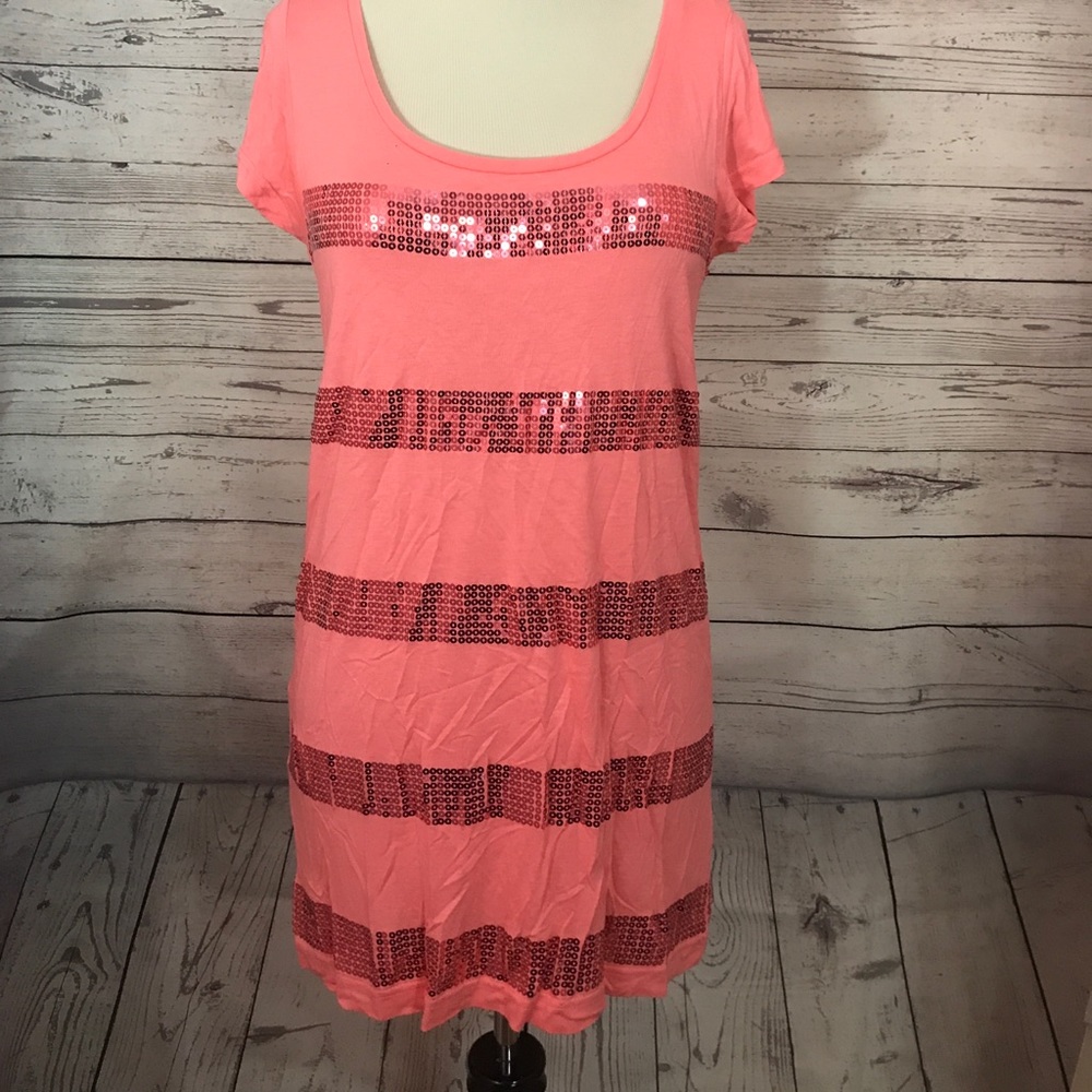 H&M sequin tunic shirt
