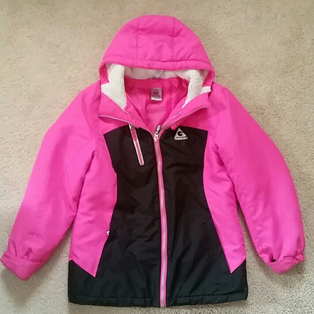 A girls size 10/12 Gerry 2-in-1 Winter Coat - Picture 1 of 8