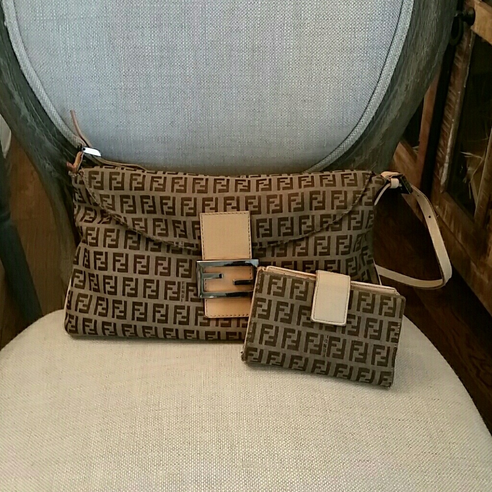 Fendi Bag and Matching Wallet