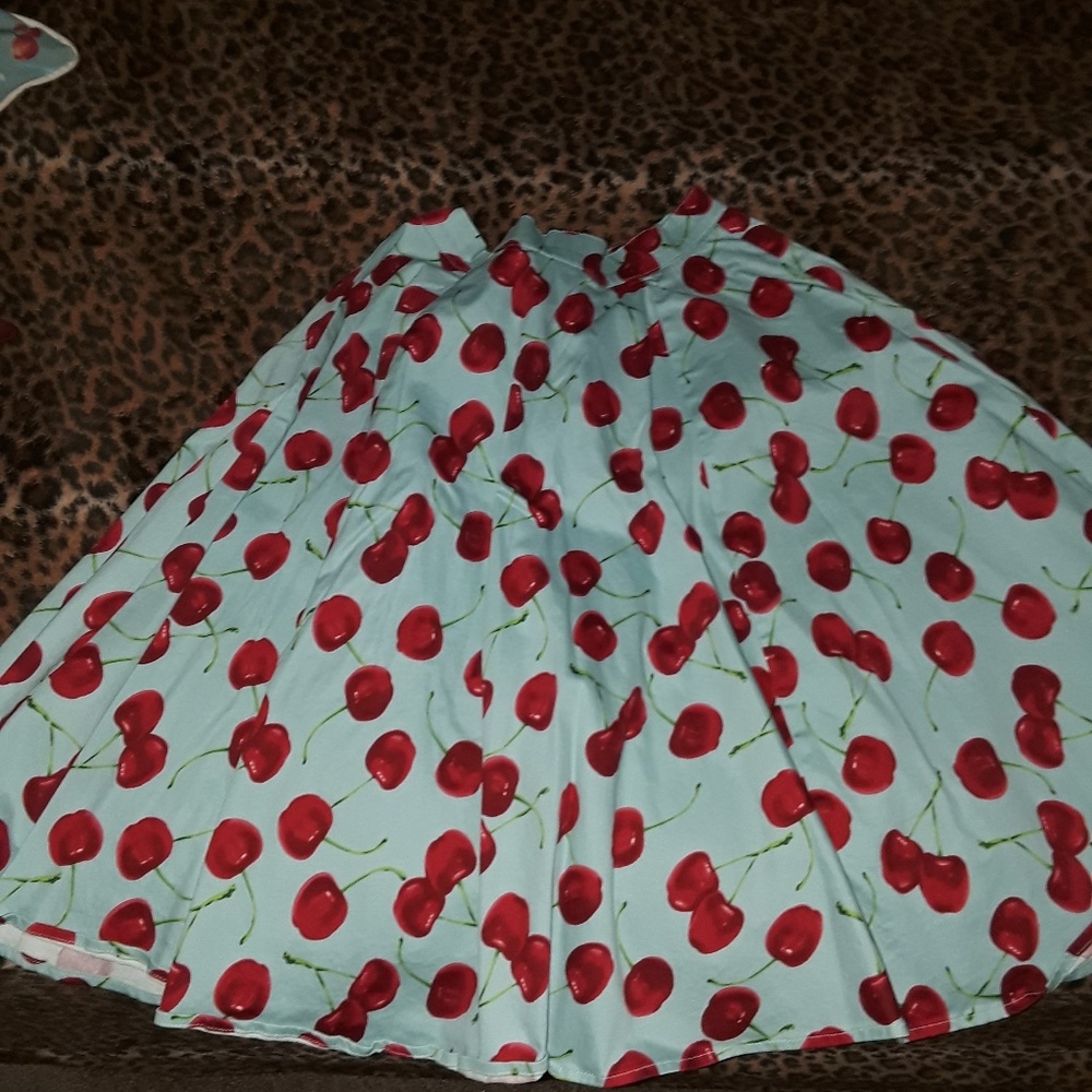 Cherry Circle Skirt