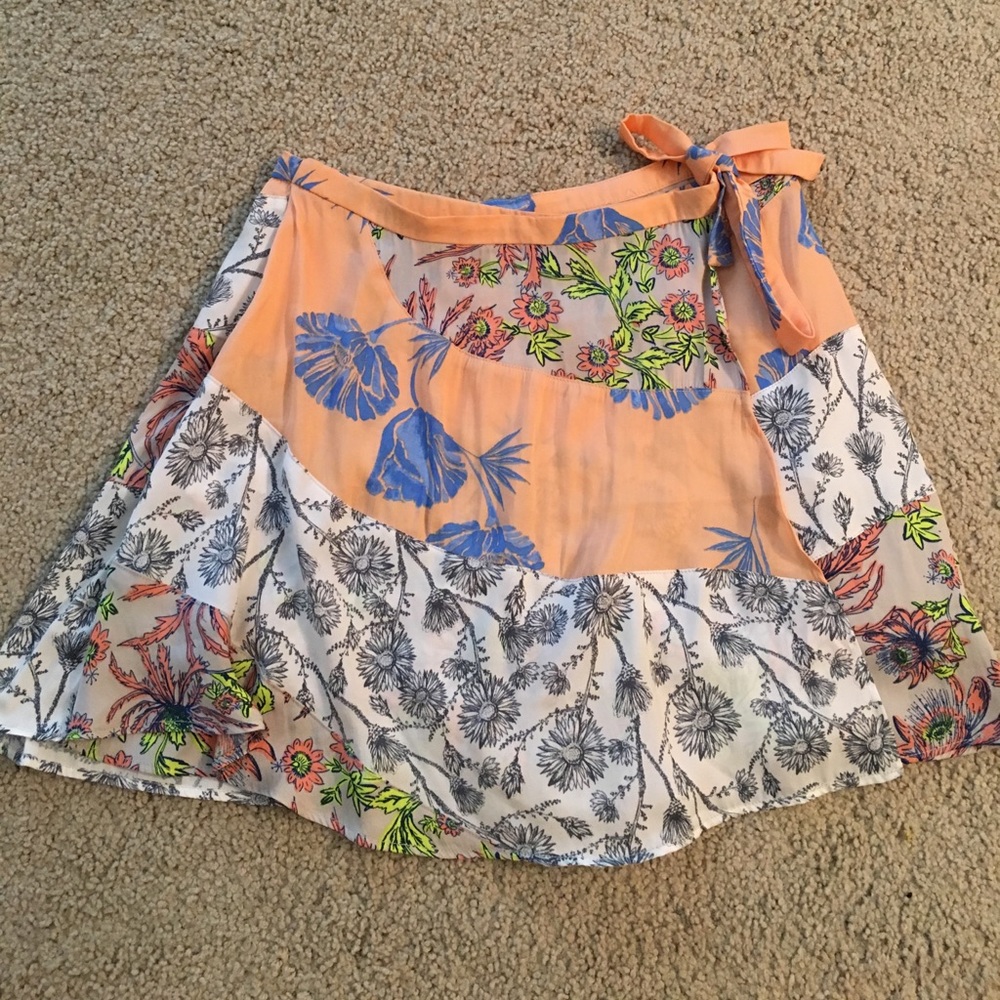 Bright Flower Skirt