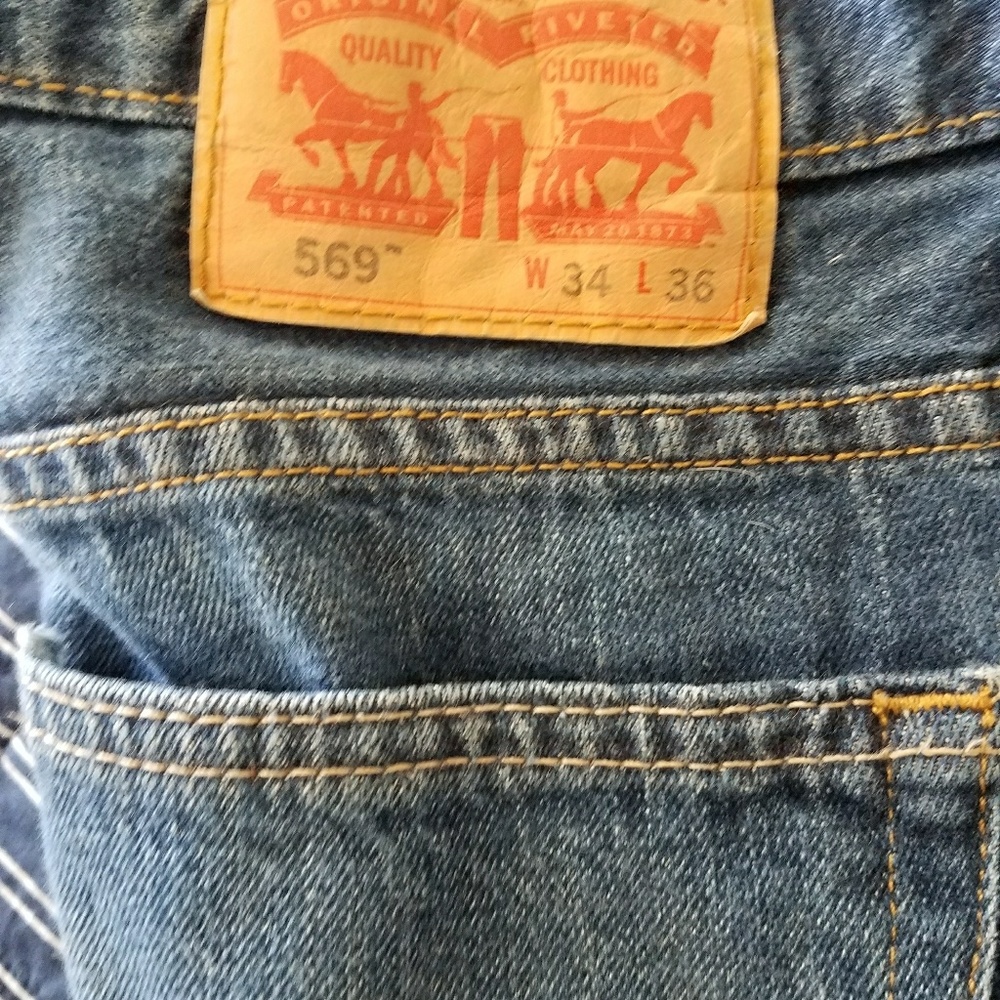 Mens denim Jeans, levi